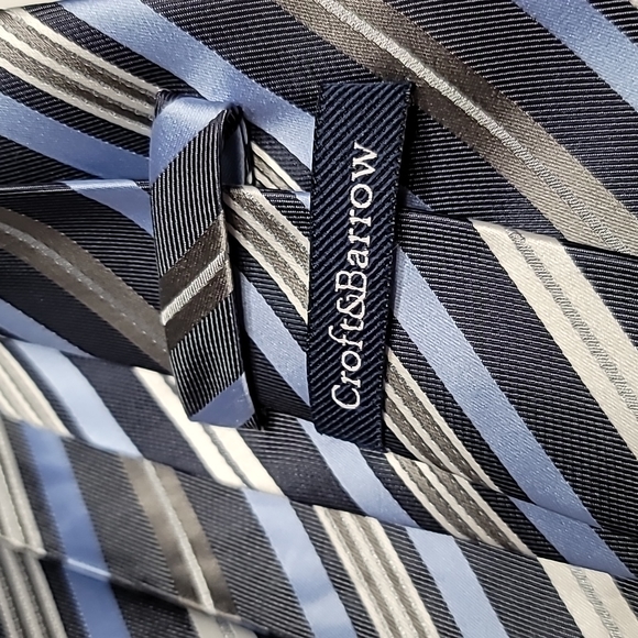 Mens Croft &‎ Barrow Men's Tie - Picture 3 of 4